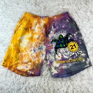 Online Ceramics Show Us The Light Tie Dye Shorts
